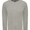Polera Algodón Orgánico Hombre Wafle Gris Rockford