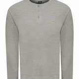Polera Algodón Orgánico Hombre Wafle Gris Rockford