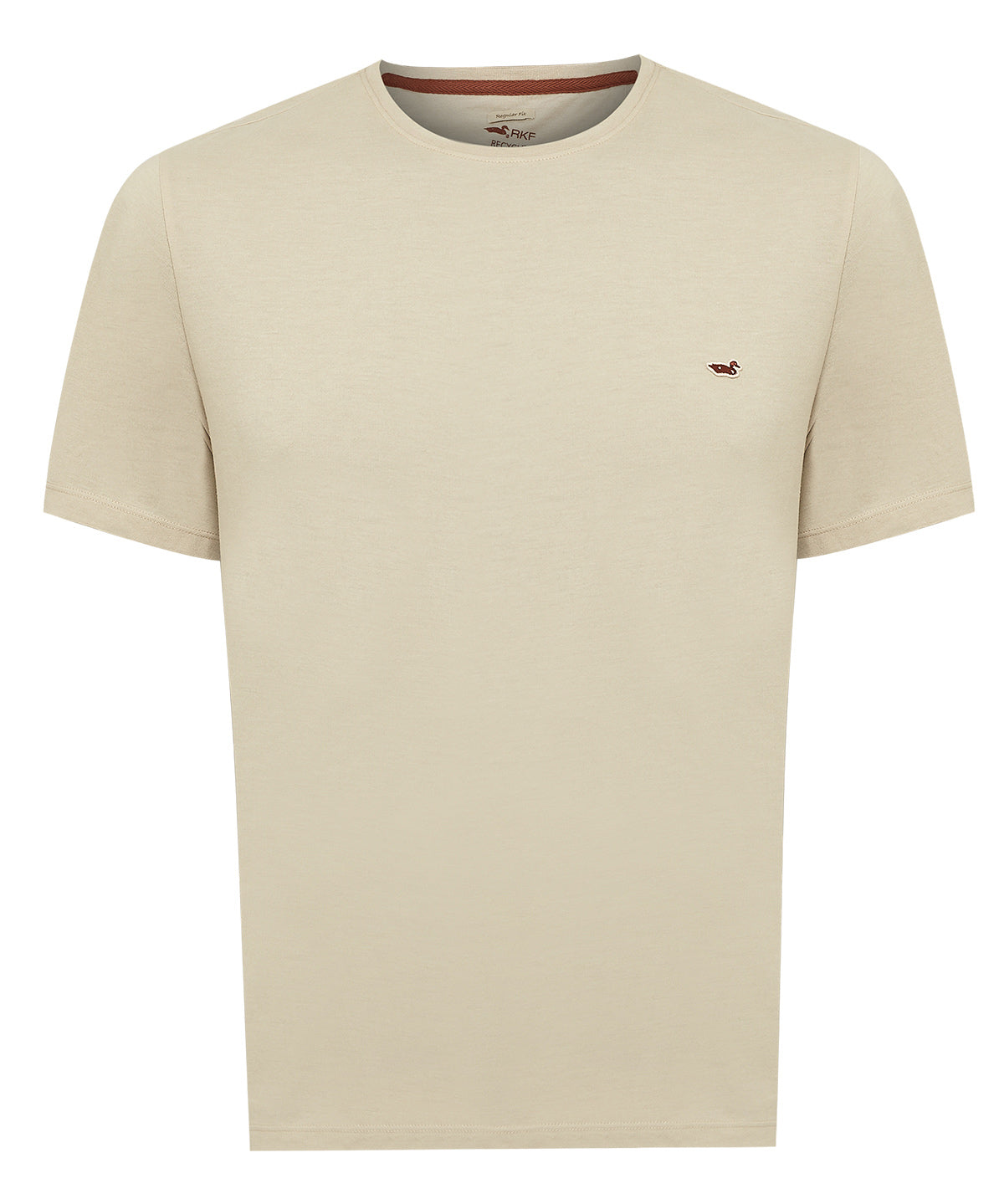 Polera Algodón Orgánico Hombre Native Beige Rockford