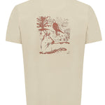 Polera Algodón Orgánico Hombre Native Beige Rockford
