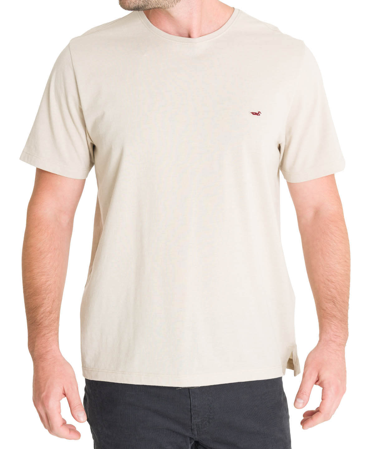 Polera Algodón Orgánico Hombre Native Beige Rockford
