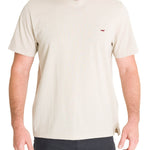 Polera Algodón Orgánico Hombre Native Beige Rockford