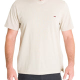 Polera Algodón Orgánico Hombre Native Beige Rockford