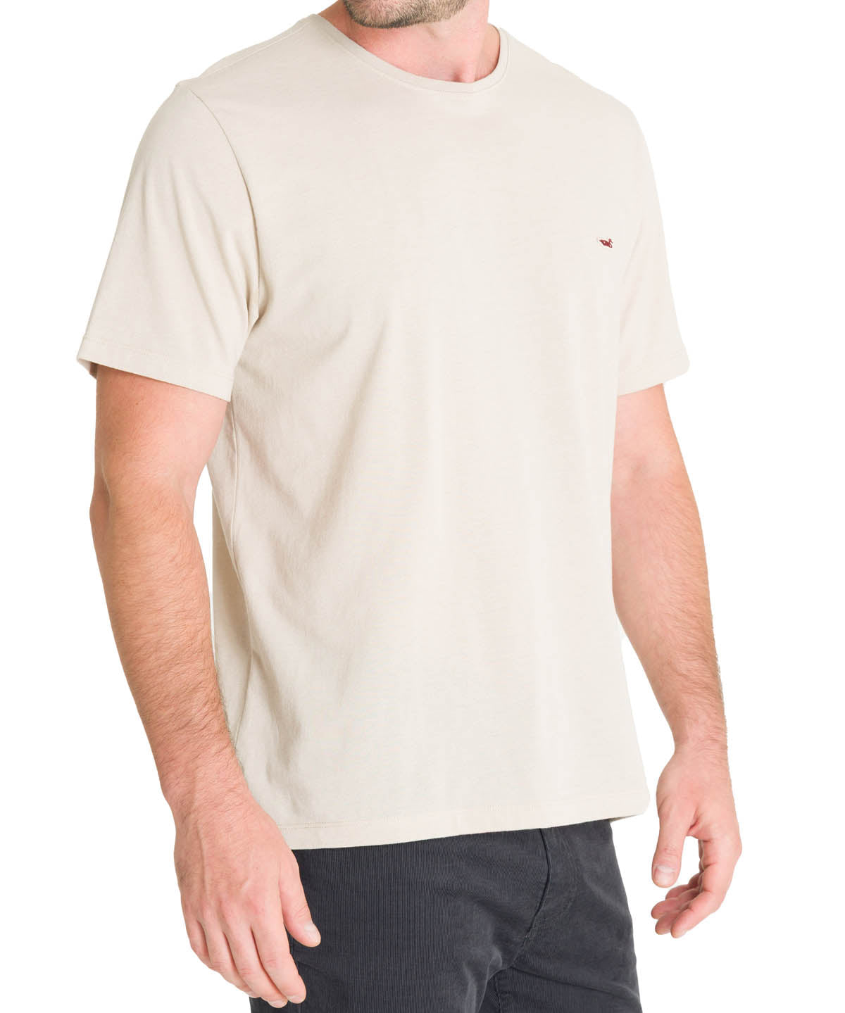 Polera Algodón Orgánico Hombre Native Beige Rockford
