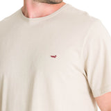 Polera Algodón Orgánico Hombre Native Beige Rockford