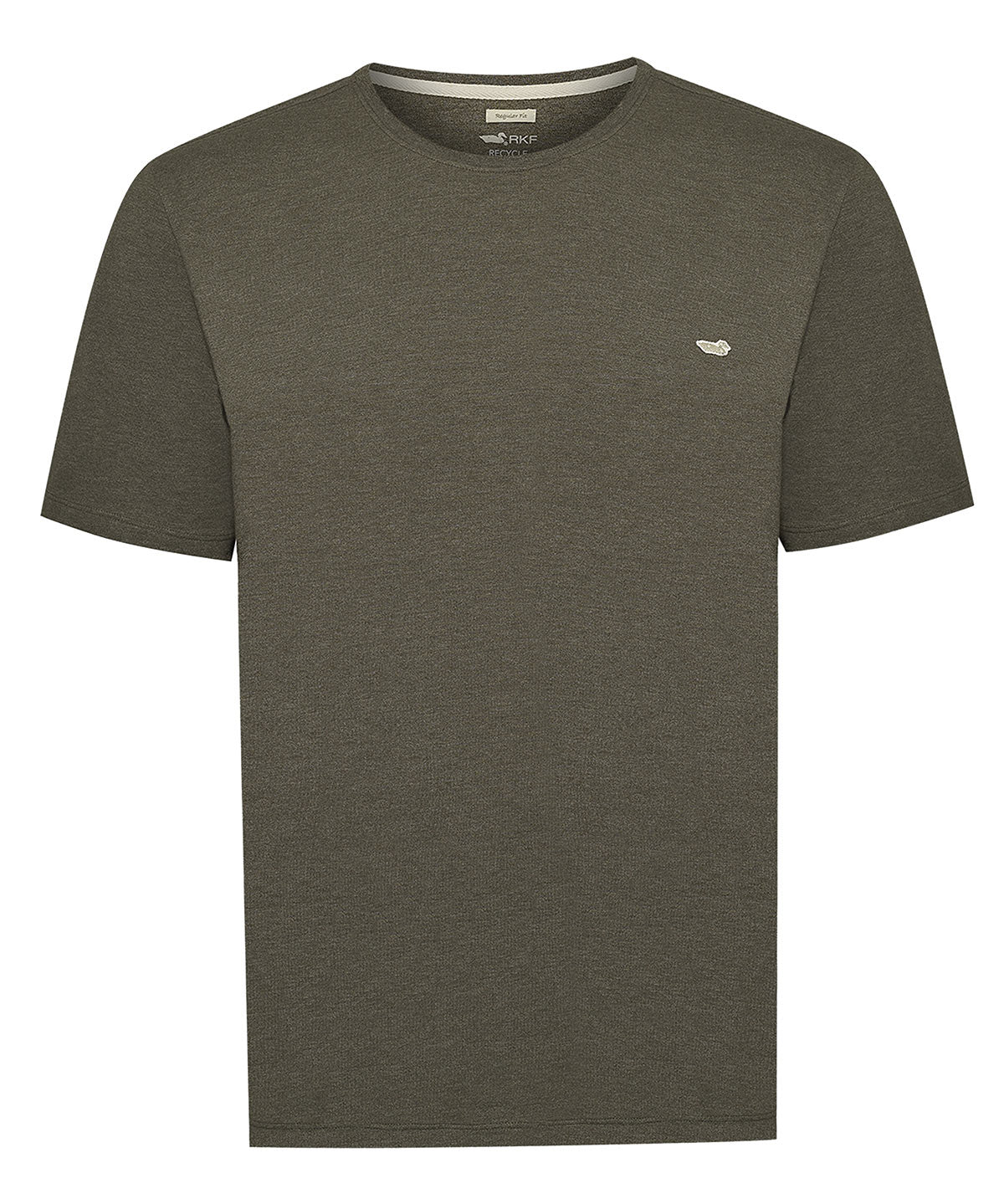 Polera Algodón Orgánico Hombre Native Verde Rockford