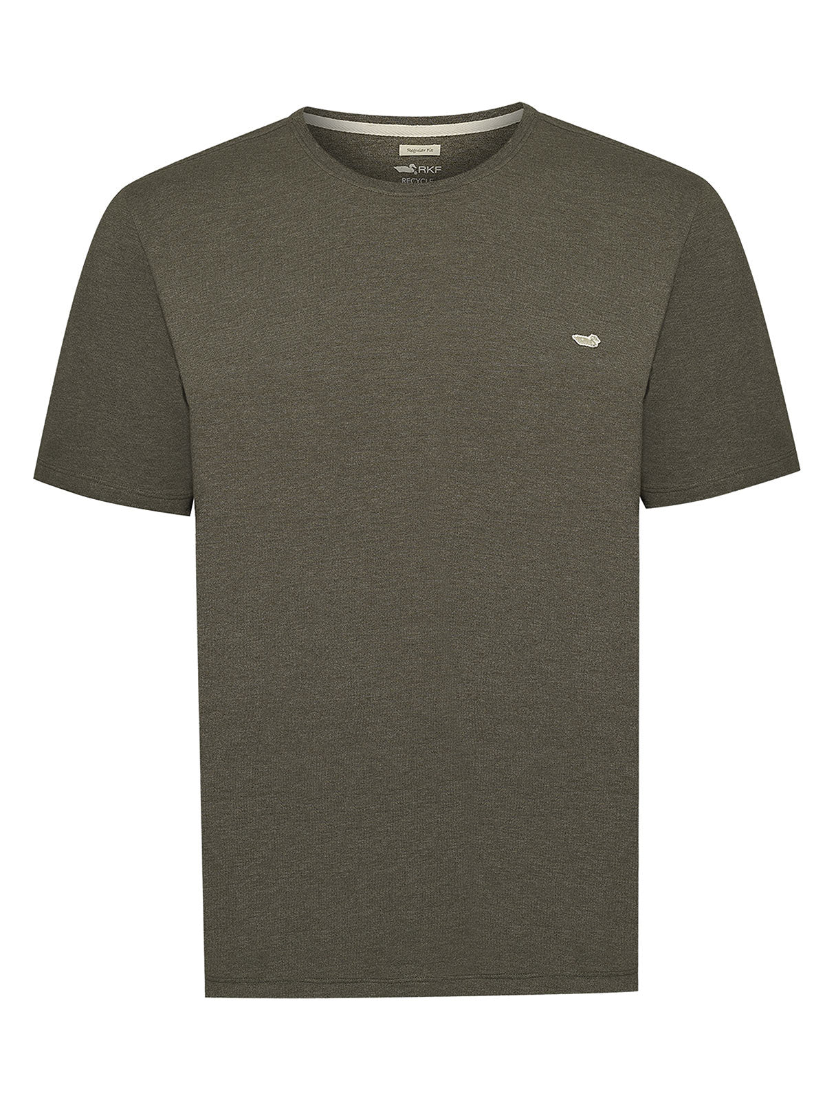 Polera Algodón Orgánico Hombre Native Verde Rockford