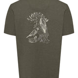 Polera Algodón Orgánico Hombre Native Verde Rockford