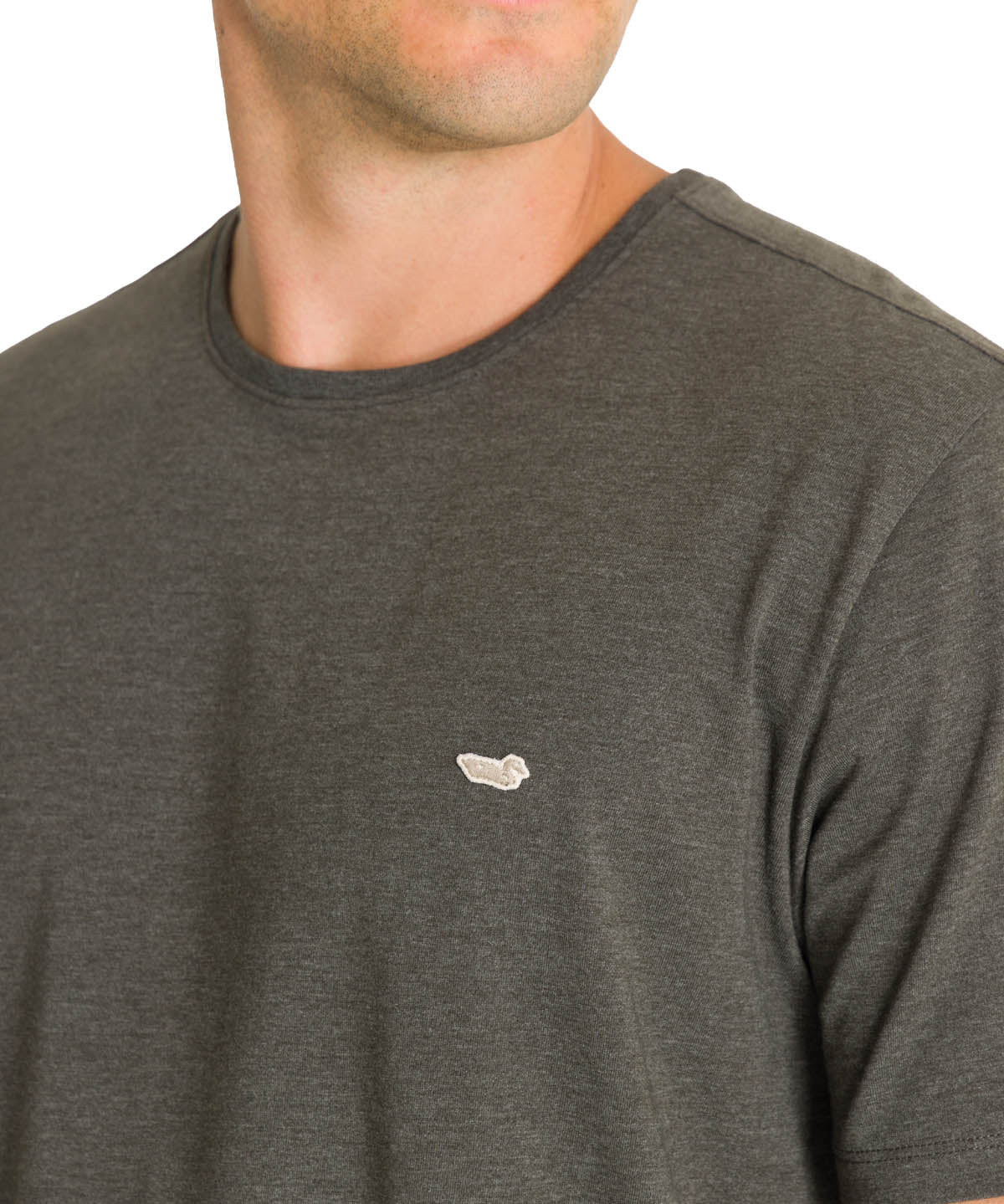 Polera Algodón Orgánico Hombre Native Verde Rockford