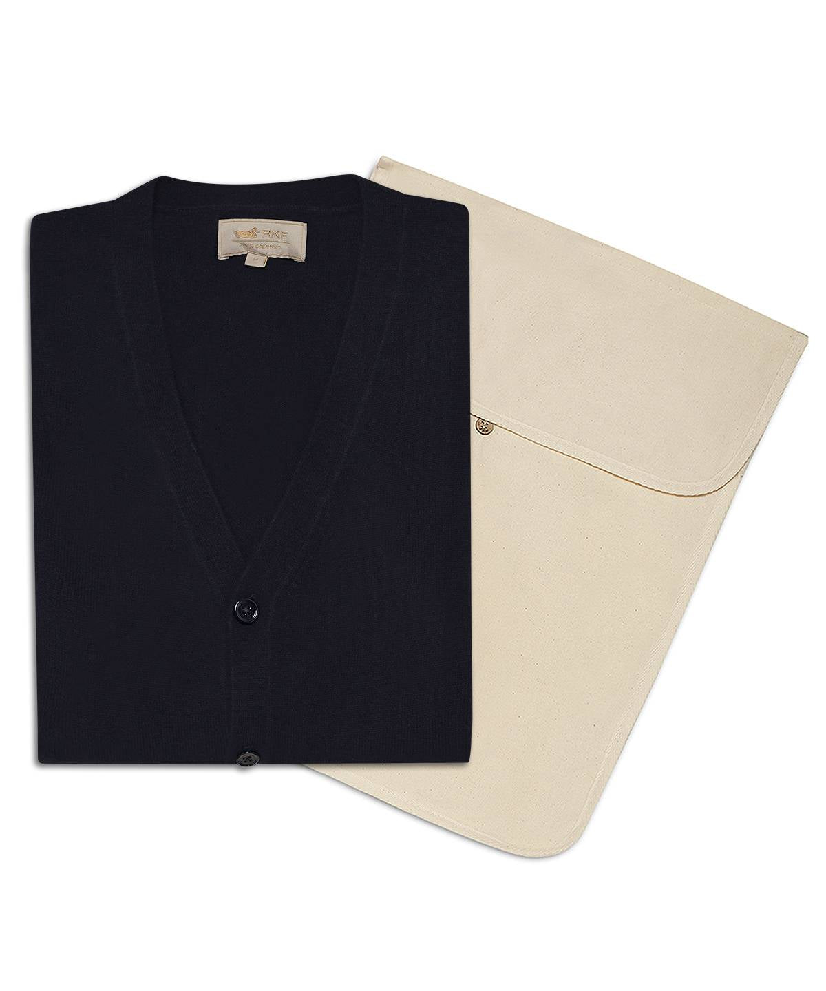 Sweater Cashmere Hombre Cash But Azul Rockford