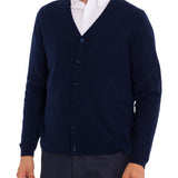 Sweater Cashmere Hombre Cash But Azul Rockford