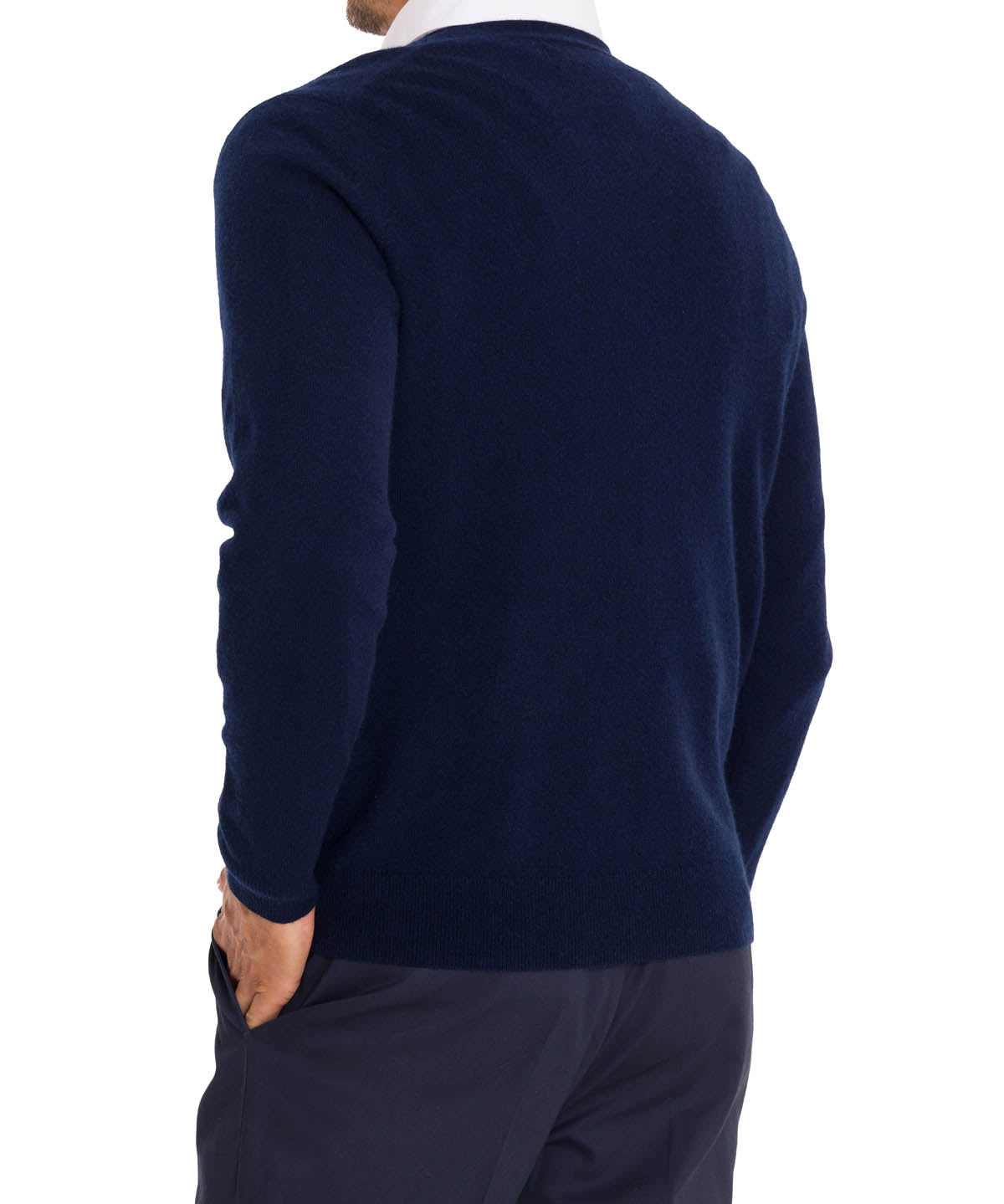 Sweater Cashmere Hombre Cash But Azul Rockford
