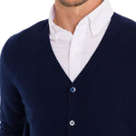 Sweater Cashmere Hombre Cash But Azul Rockford