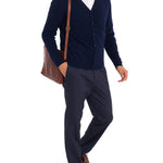 Sweater Cashmere Hombre Cash But Azul Rockford