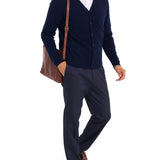 Sweater Cashmere Hombre Cash But Azul Rockford