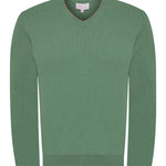 Sweater Cashmere Hombre Cash V Verde Rockford
