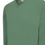 Sweater Cashmere Hombre Cash V Verde Rockford