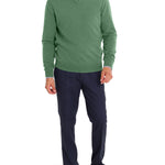 Sweater Cashmere Hombre Cash V Verde Rockford