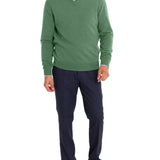 Sweater Cashmere Hombre Cash V Verde Rockford