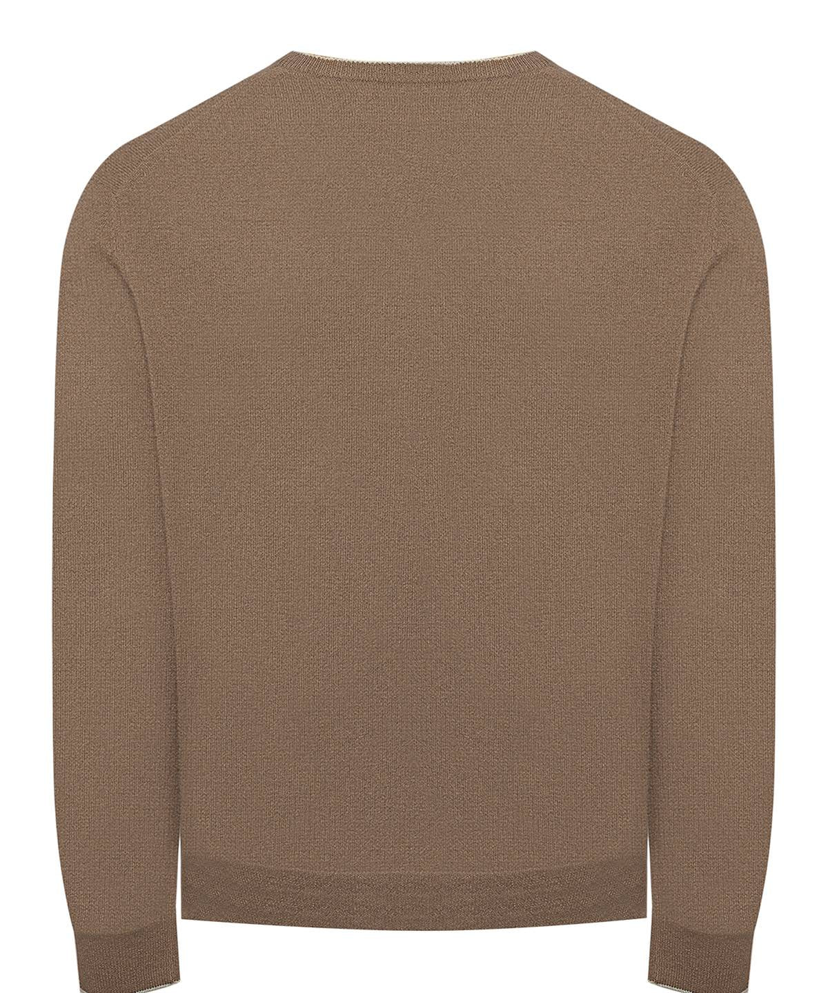 Sweater Cashmere Hombre Cash V Café Rockford