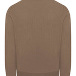 Sweater Cashmere Hombre Cash V Café Rockford