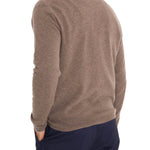 Sweater Cashmere Hombre Cash V Café Rockford