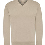 Sweater Cashmere Hombre Cash V Gris Rockford