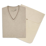 Sweater Cashmere Hombre Cash V Gris Rockford