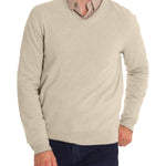 Sweater Cashmere Hombre Cash V Gris Rockford