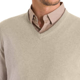 Sweater Cashmere Hombre Cash V Gris Rockford