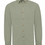 Camisa Algodón Orgánico Hombre Hunter Verde Rockford