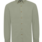Camisa Algodón Orgánico Hombre Hunter Verde Rockford