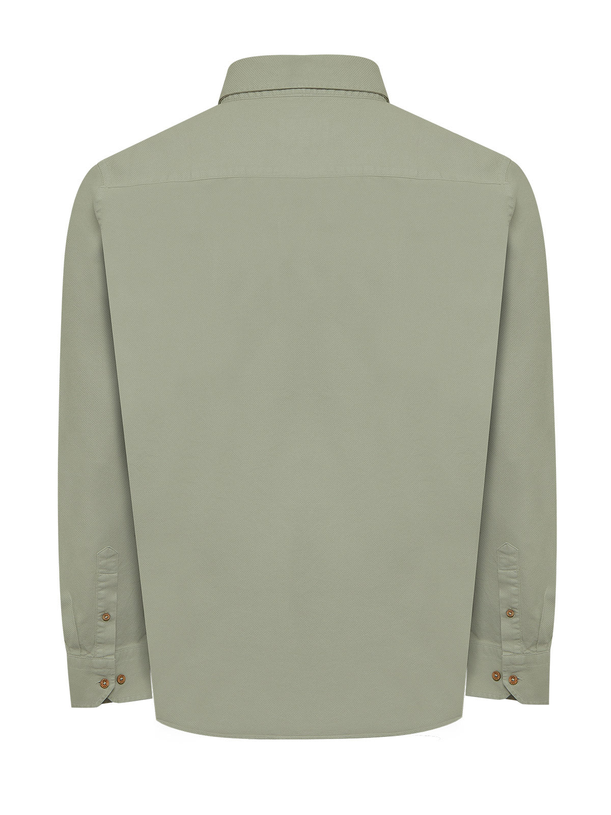 Camisa Algodón Orgánico Hombre Hunter Verde Rockford
