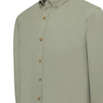 Camisa Algodón Orgánico Hombre Hunter Verde Rockford