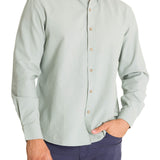 Camisa Algodón Orgánico Hombre Hunter Verde Rockford