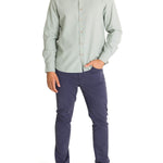 Camisa Algodón Orgánico Hombre Hunter Verde Rockford