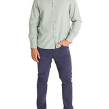 Camisa Algodón Orgánico Hombre Hunter Verde Rockford