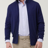 Sweater Cashmere Hombre Amalfi Azul Rockford