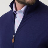Sweater Cashmere Hombre Amalfi Azul Rockford