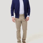 Sweater Cashmere Hombre Amalfi Azul Rockford