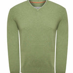 Sweater Fibras Recicladas Hombre Angriv Verde Rockford