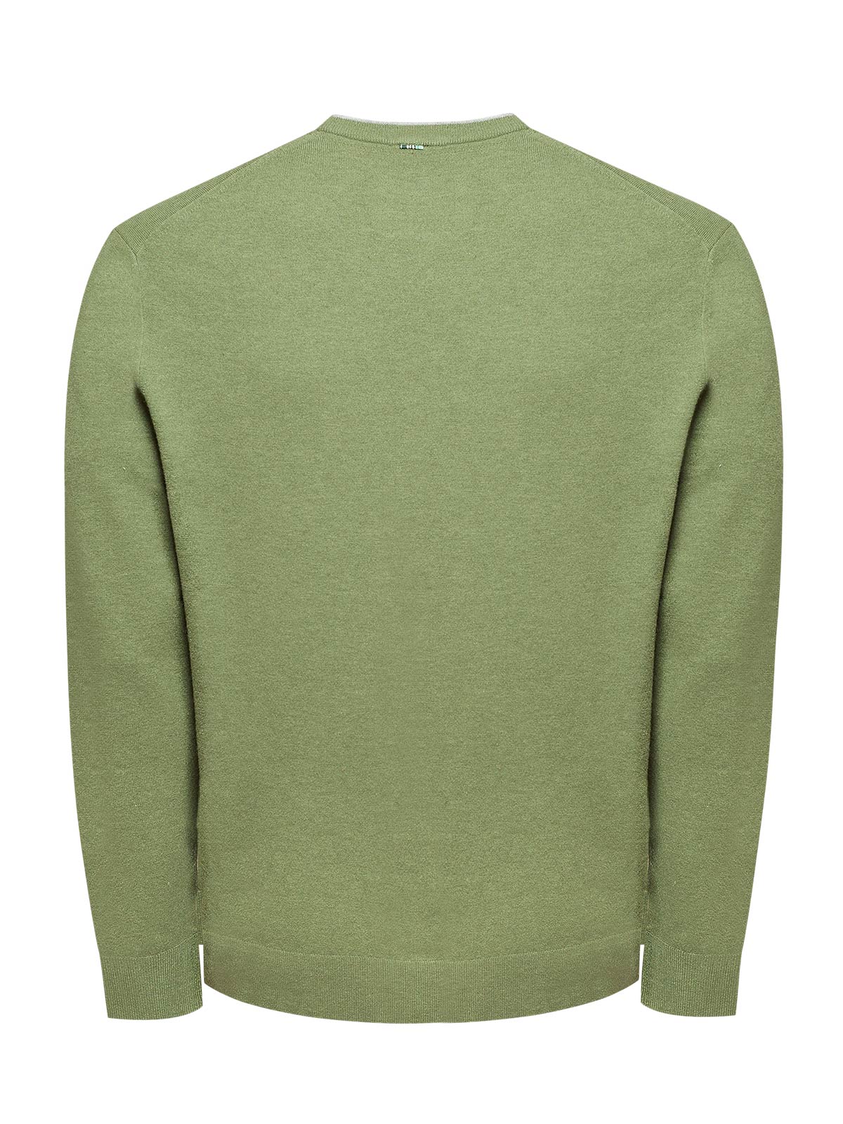 Sweater Fibras Recicladas Hombre Angriv Verde Rockford