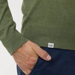 Sweater Fibras Recicladas Hombre Angriv Verde Rockford