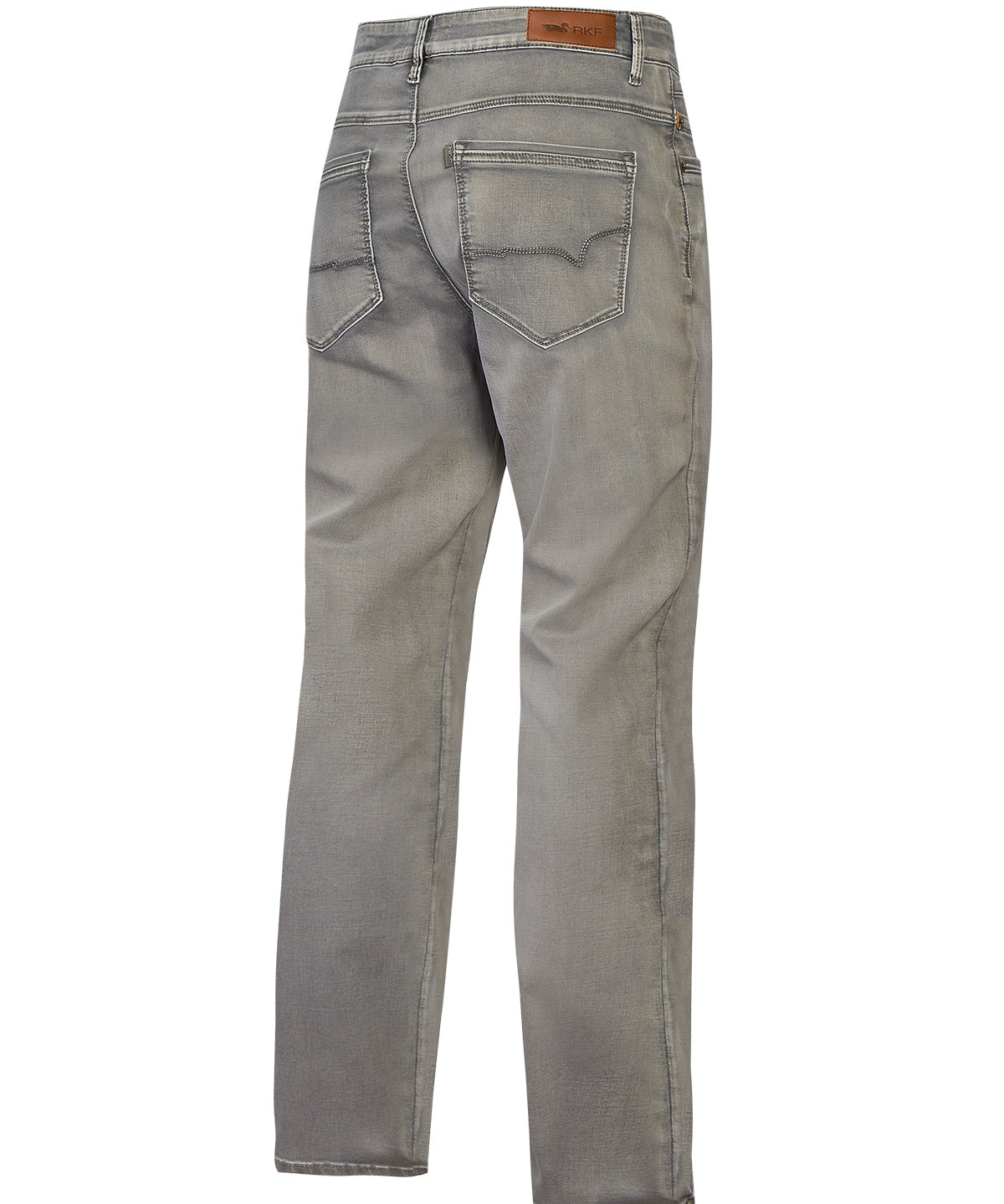 Jeans Algodón Hombre Bari Gris Rockford