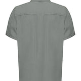 Camisa Tencel Hombre Verde Rockford