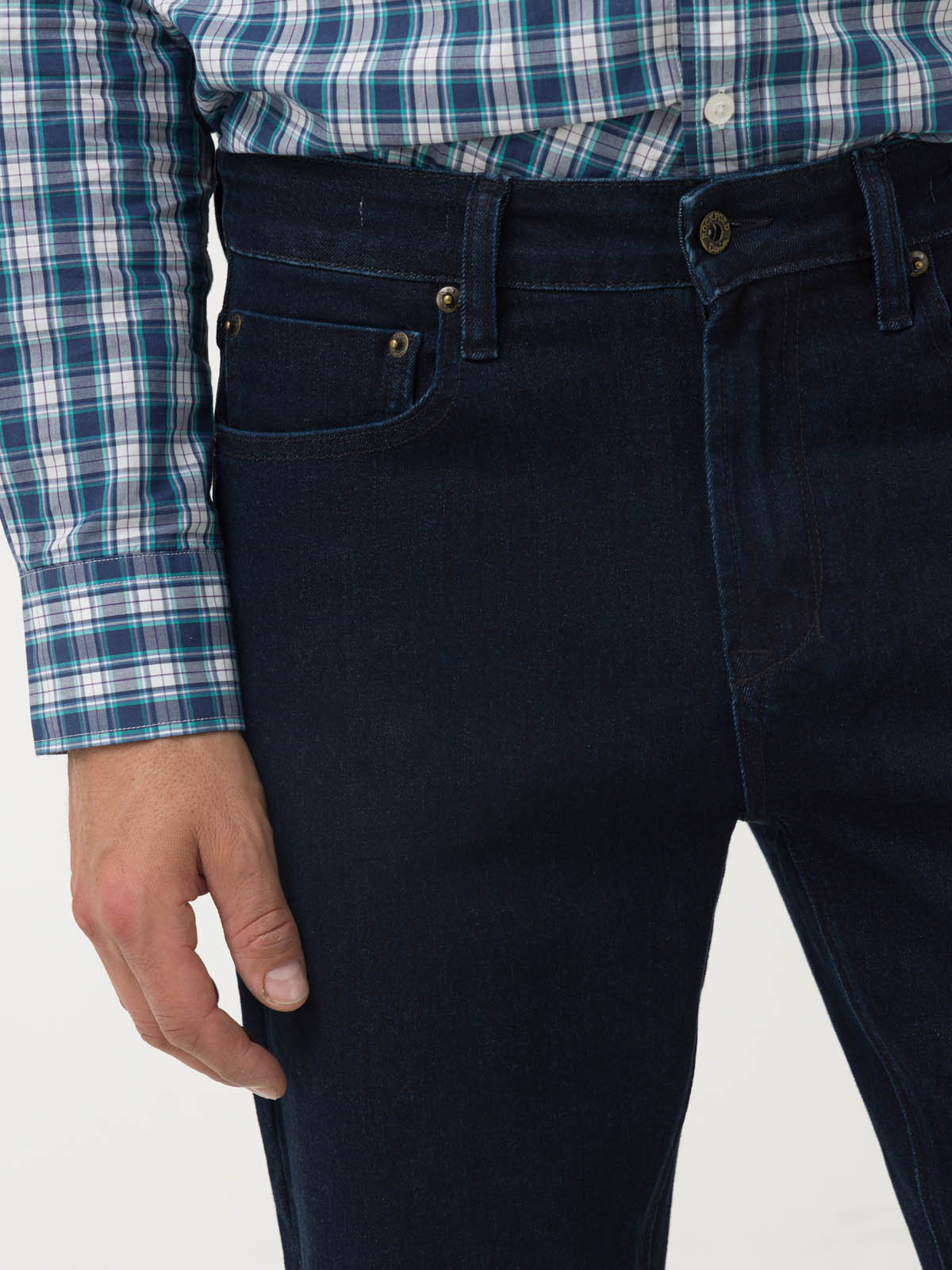 Jeans Algodón Hombre Patrick Azul Rockford