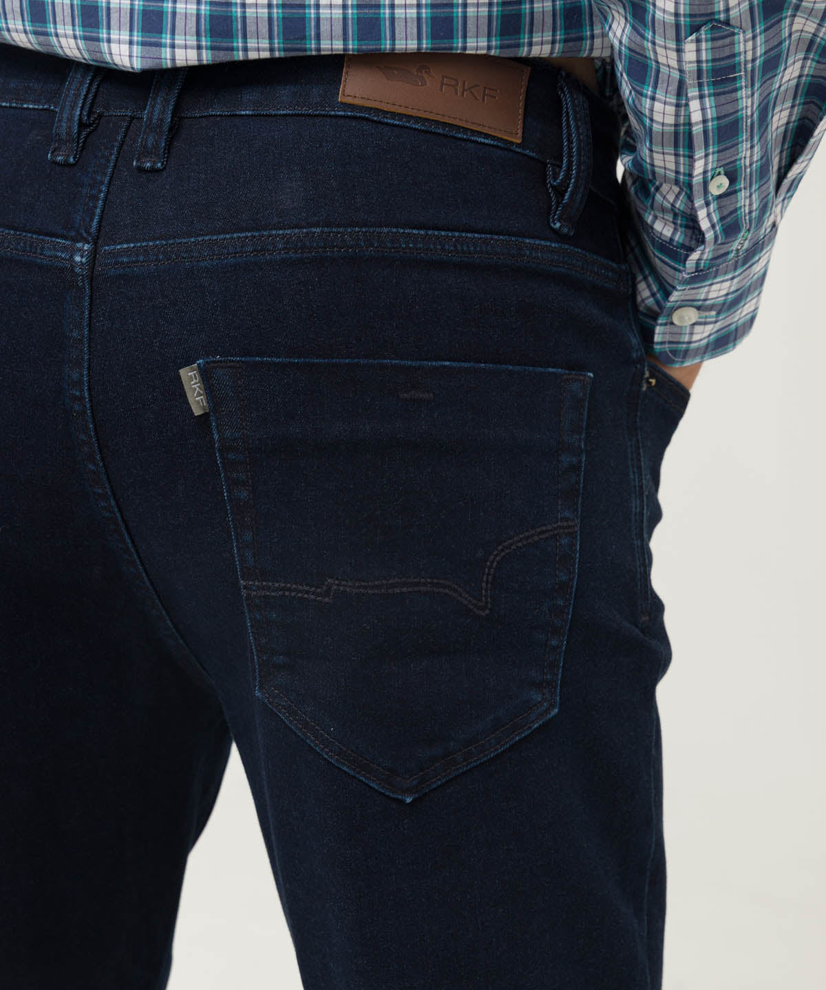 Jeans Algodón Hombre Patrick Azul Rockford