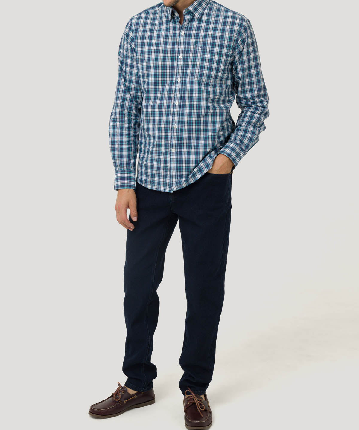 Jeans Algodón Hombre Patrick Azul Rockford