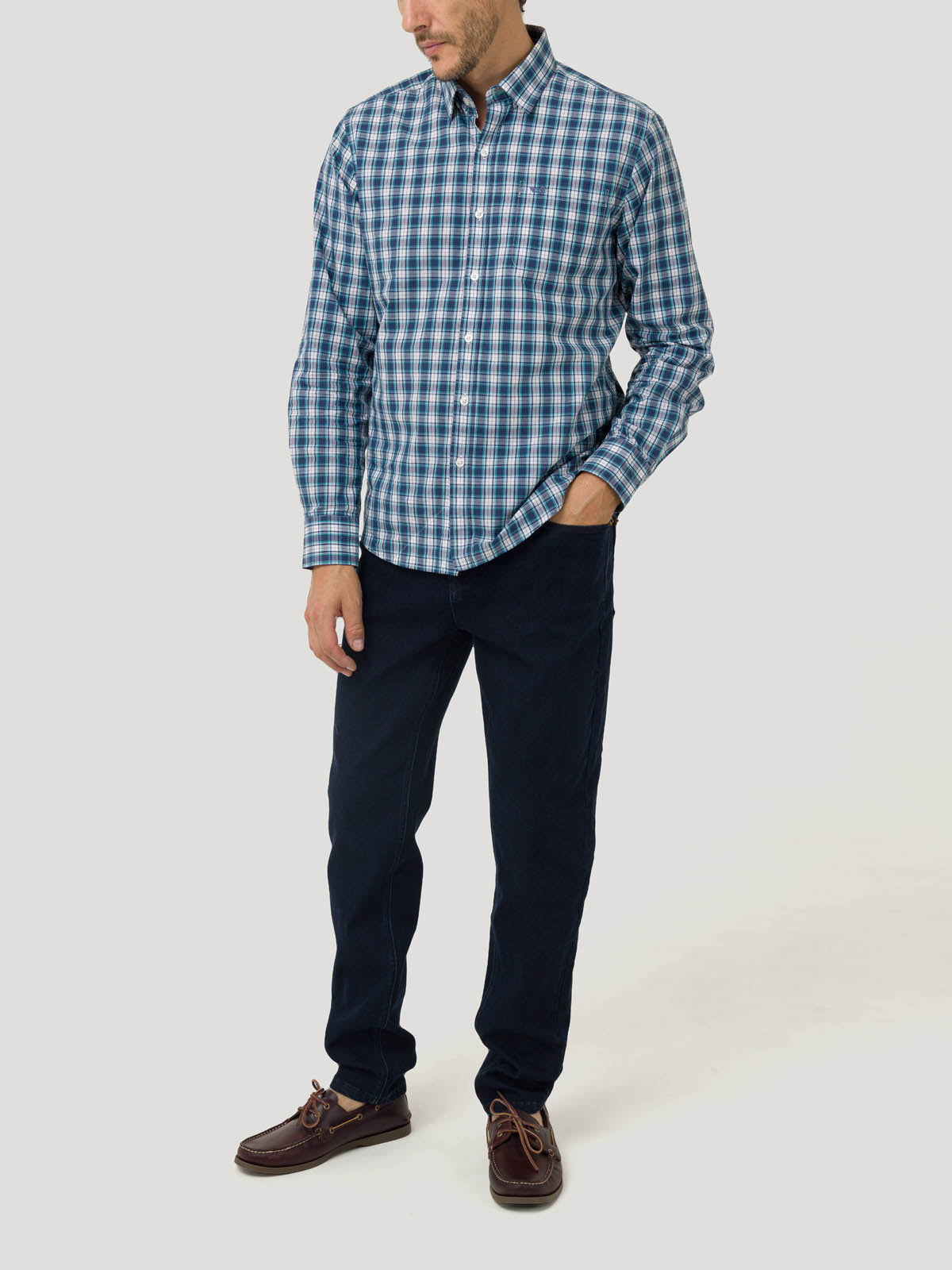 Jeans Algodón Hombre Patrick Azul Rockford