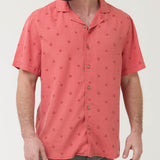 Camisa Tencel Hombre Tencelpri Rojo Rockford